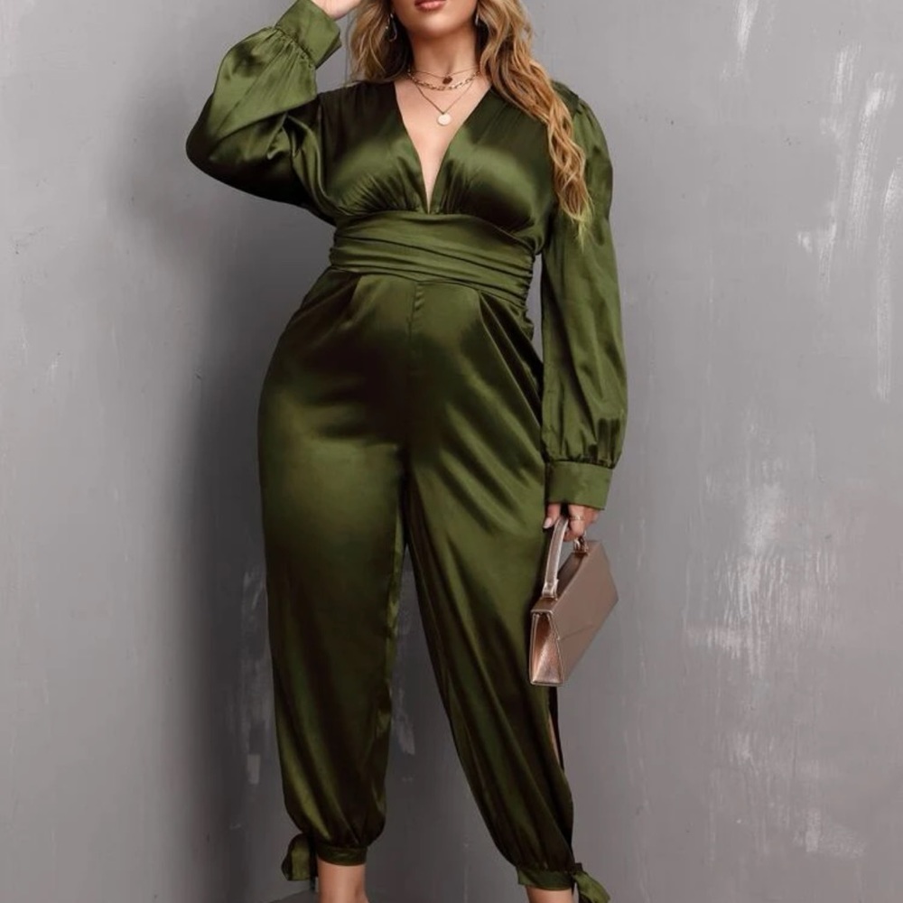 Satin jumpsuit